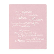 Charger l'image dans la galerie, Jeté en molleton ''Maman''