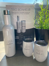 Charger l'image dans la galerie, Ensemble de bouteille à vin isolante et verres à vin en acier inoxydable