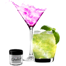 Charger l'image dans la galerie, Poudres brillantes comestibles pour boissons - Spirdust