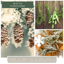 Charger l'image dans la galerie, White Pinecone Papa Jar Candle
