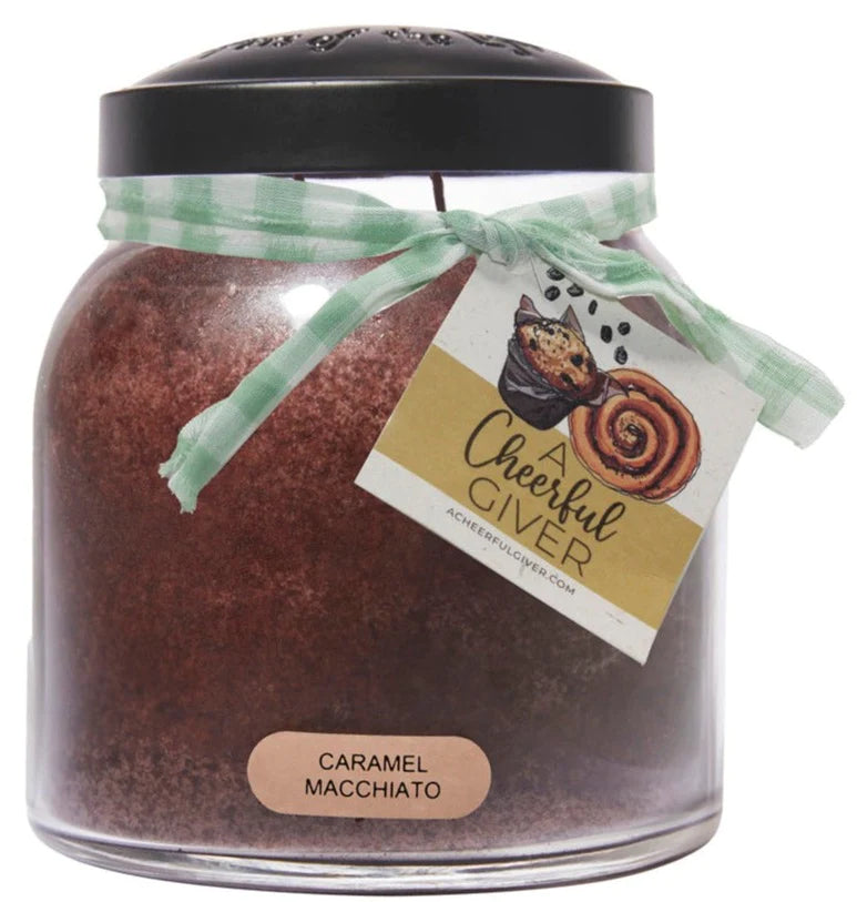 Caramel Macchiato Papa Jar Candle