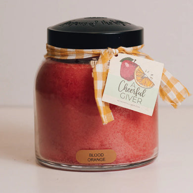 Blood Orange Papa Jar Candle