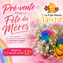 Charger l'image dans la galerie, Pré-vente Bouquet de 1 rose ''arc-en-ciel"