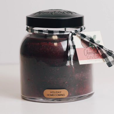 Holiday Homecoming Papa Jar Candle