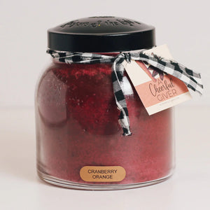 Cranberry Orange Papa Jar Candle