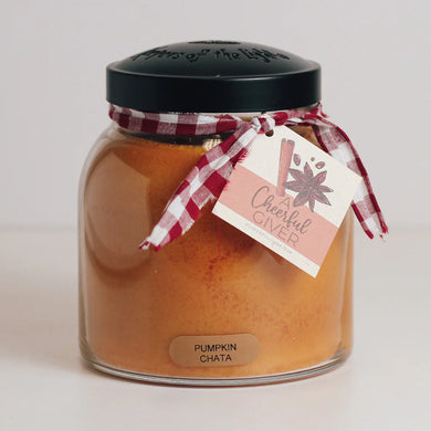 Pumpkin Chata Papa Jar Candle