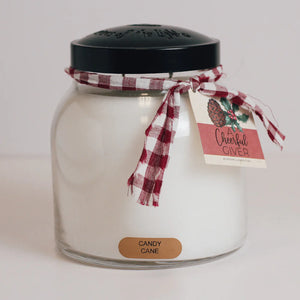 Candy Cane Papa Jar Candle