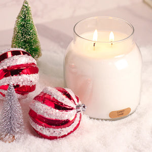 Candy Cane Papa Jar Candle