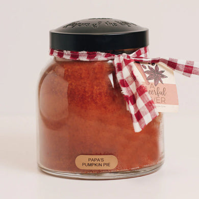 Papa's Pumpkin Pie Papa Jar Candle