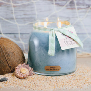 Baked on the Beach Papa Jar Candle