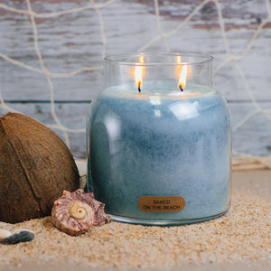 Baked on the Beach Papa Jar Candle