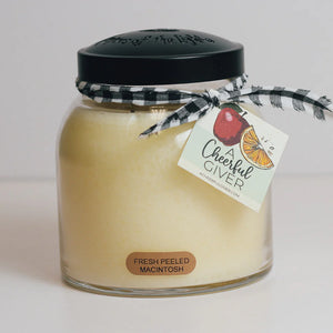 Fresh Peeled Macintosh Papa Jar Candle