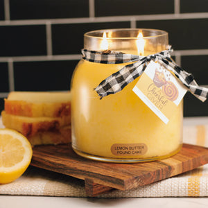 Lemon Butter Pound Cake Papa Jar Candle