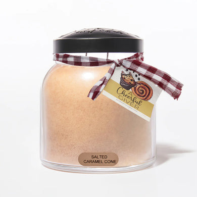 Salted Caramel Cone Papa Jar Candle