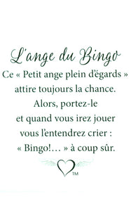 Épinglette "L'ange du bingo"
