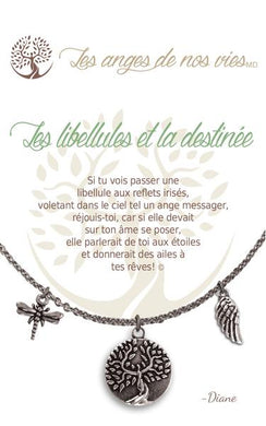 Collier ''Les libellules de la destinée''