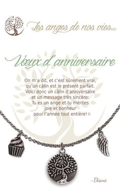 Collier ''Voeux d'anniversaire''