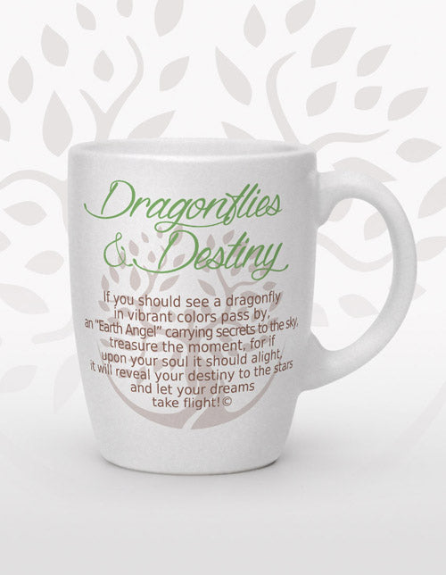 Tasse ''Drangonflies & Destiny''