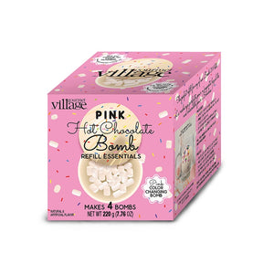 Pink Hot Chocolate Bomb Refill Essentials