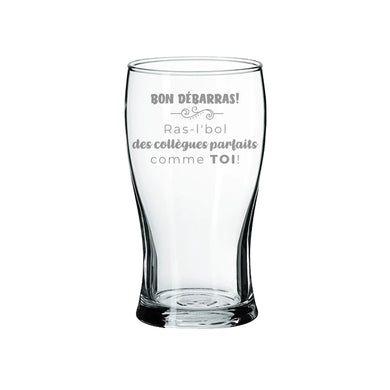 Verre gravé 