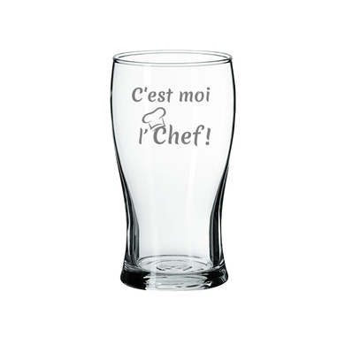 Verre gravé 