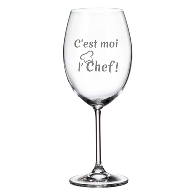 Verre gravé 