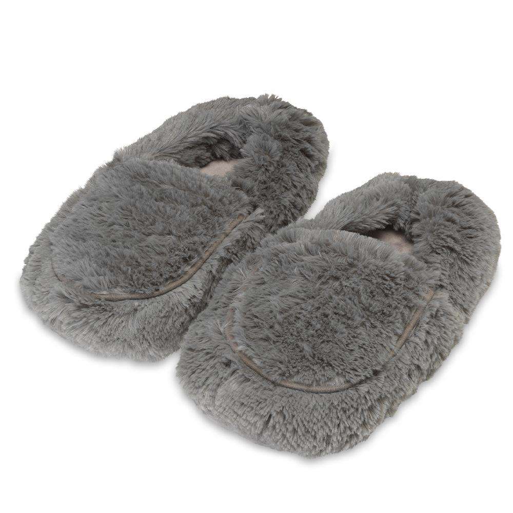 Gray Warmies Slippers