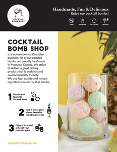 Cocktail Bomb - Pack (4)