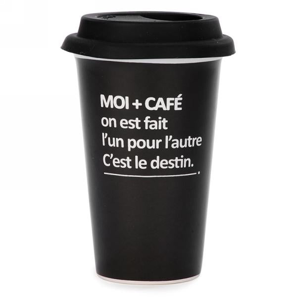 Tasse de voyage - moi & café