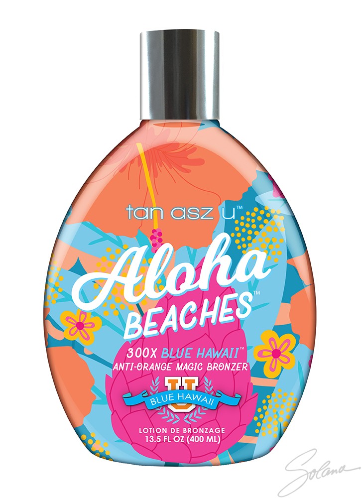 STEP 3 - Aloha Beaches 300X Blue Hawaii Magic Bronzer 13.5 oz.