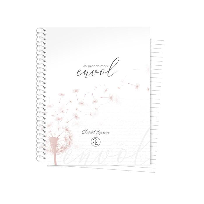 Cahier notes spiral - Prends ton envol