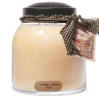 Caramel Cream Puff Papa Jar Candle