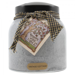 Vintage Cottage Papa Jar Candle