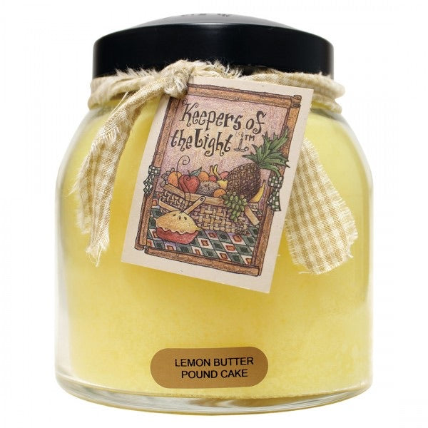 Lemon Butter Pound Cake Papa Jar Candle