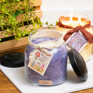 Lavender Vanilla Papa Jar Candle