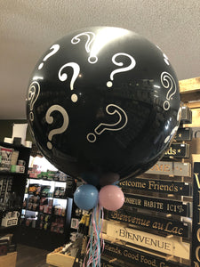 Ballon géant (dévoilement sexe de bébé)
