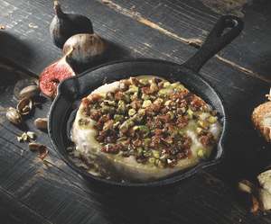 Fig & Pistachio Brie Topping