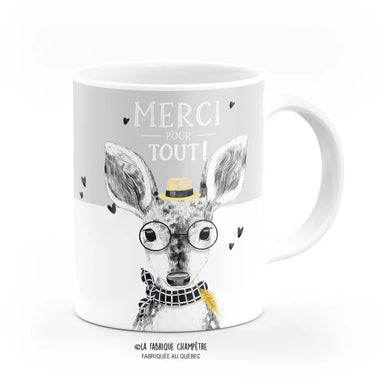 Tasse Barn ''Merci''