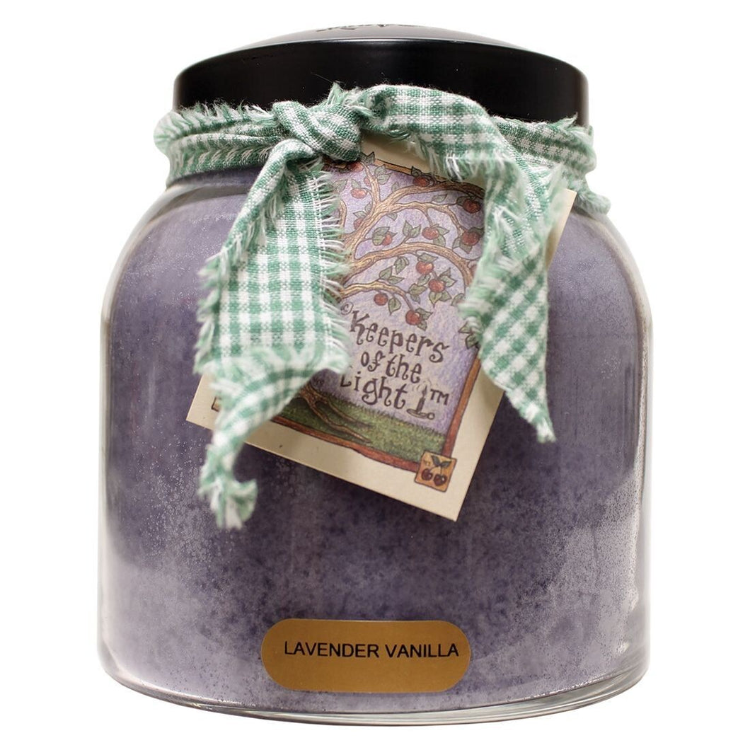 Lavender Vanilla Papa Jar Candle