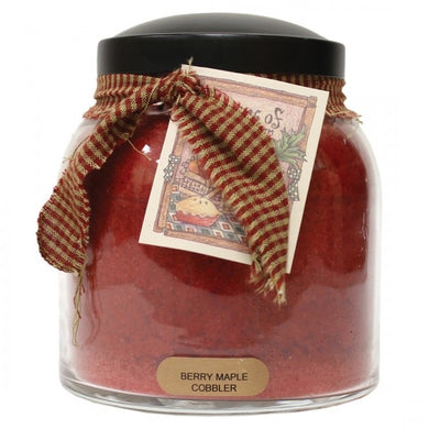 Berry Maple Cobbler Papa Jar Candle