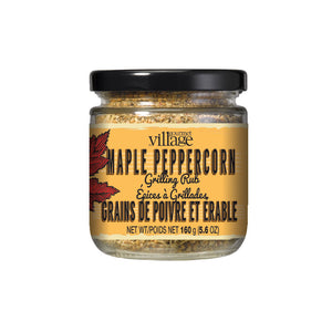 Maple Peppercorn Grilling Rub Jar