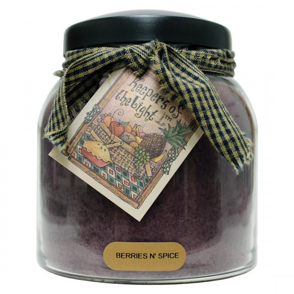 Berries And Spice Papa Jar Candle