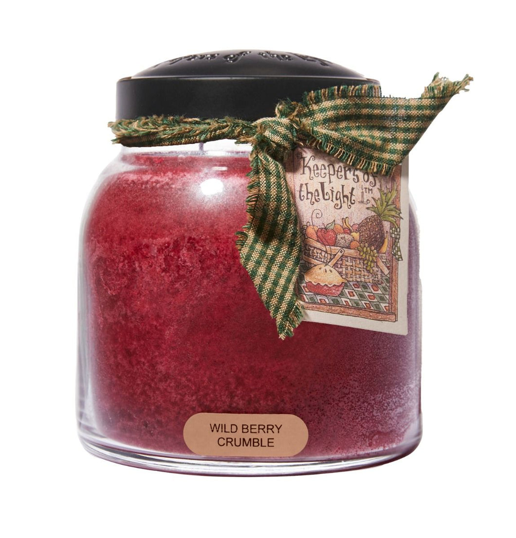 Wild Berry Crumble Papa Jar Candle
