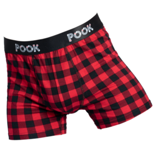 Boxer POOK (Red plaid)