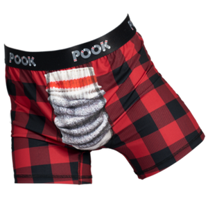 Boxer POOK (Silk plaid sock)